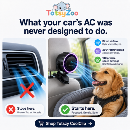 TotsyZoo® Dog Fan CoolClip