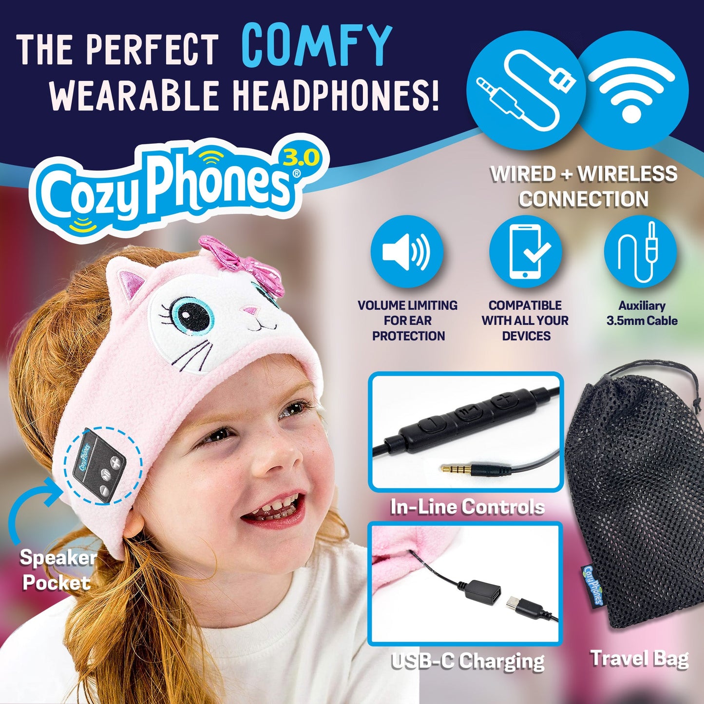 Toddler & Kids Headband Headphones