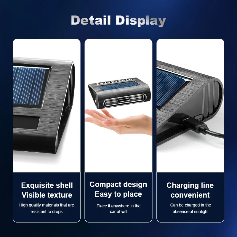 Solar Car Air Purifier